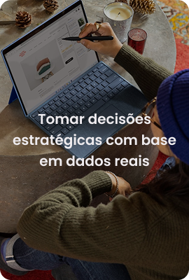 Tomar decisões estratégicas com base em dados reais
